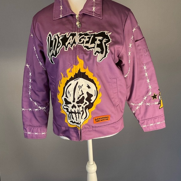 Brand X, Cute Goth, Pastel, LA Lakers Bomber Jacket - Picture 12 of 16